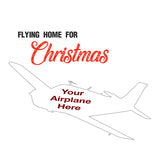 Flying Home For Christmas Airplane Theme