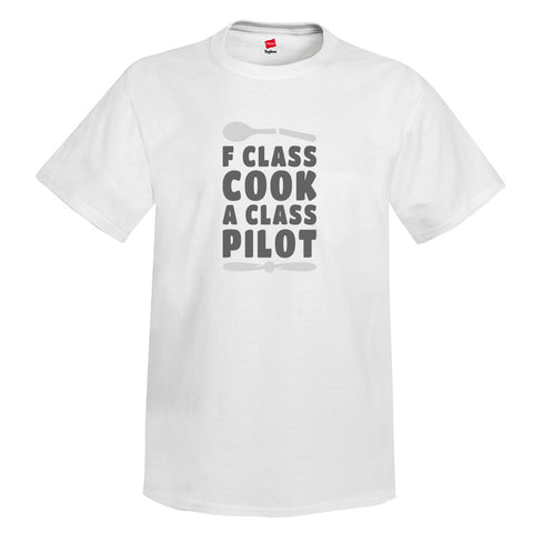 F Class Cook Aviation Airplane T-Shirt