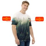 Custom All-Over Print Men's Athletic T-shirt
