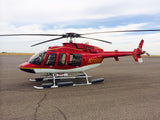 Helicopter Design (Red with Yellow stripes) - HELI25C407-RY1