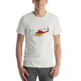 Helicopter T-Shirt HELI25C412-RG1 - Personalized w/ Your N#