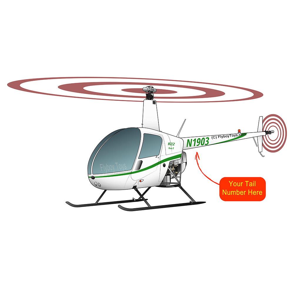 Helicopter Design (Green) - HELIIF2R22-G1