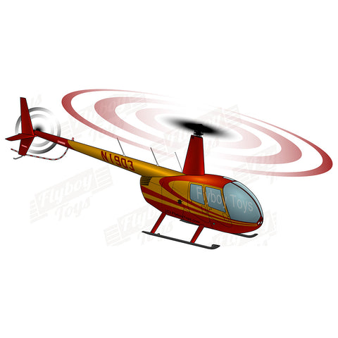 Helicopter Design (Red#3) - HELIIF2R44-R3