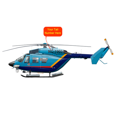 Helicopter Design (HI-RES) - HRHELID22BK117