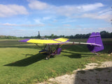 Ultra Light Airplane Design (Yellow/Purple) - AIR8LI-YP1
