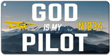 Custom GOD is my PILOT Aluminum Key Chain