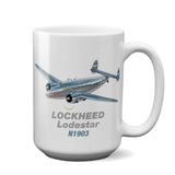 Lockheed Model 18 Lodestar Airplane Ceramic Mug - Personalized w/ N#