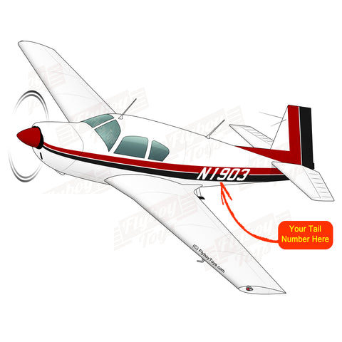 Airplane Design (Red/Black) - AIRDFFM20E-RB1