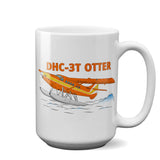 De Havilland DHC-3T Otter Airplane Ceramic Mug - Personalized w/ N#