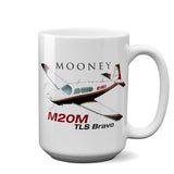 Mooney M20M Airplane Ceramic Mug - Personalized w/ N#