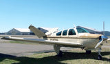 Beechcraft Bonanza V35A Brown Tan 3 model 1