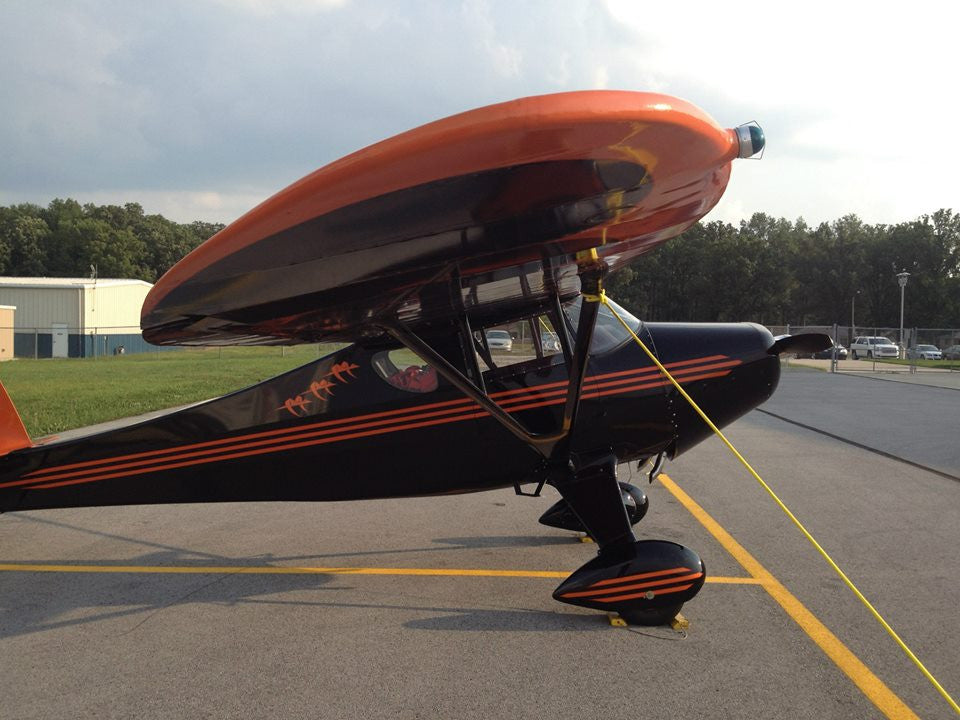 Airplane Design (Orange/Black) - AIRDFE90AL-OB1 – Flyboy Toys