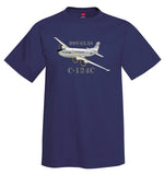 Douglas C-124C Airplane T-Shirt - Personalized with Your N#