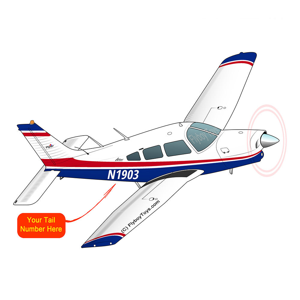 Airplane Design (Red/Blue) - AIRG9G1II-RB2
