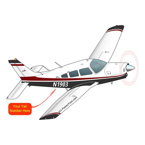 Airplane Design (Red/Black) - AIRG9G1II-RB1
