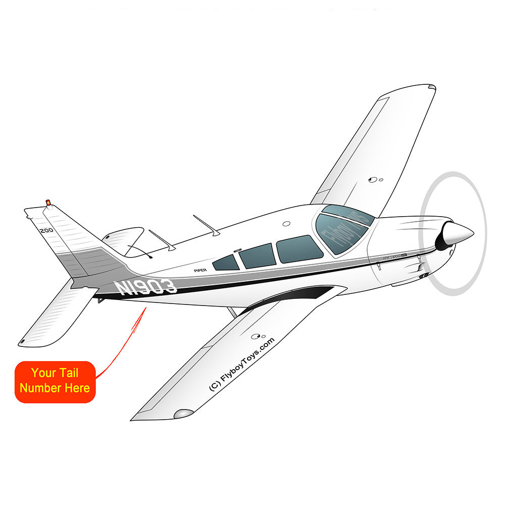 Airplane Design  (Silver/Black) - AIRG9G1II-SB1