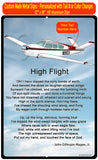 HD Airplane SIGN-HIGHFLIGHT-AIR2552FEC35-RB1 - Personalized with Your N#