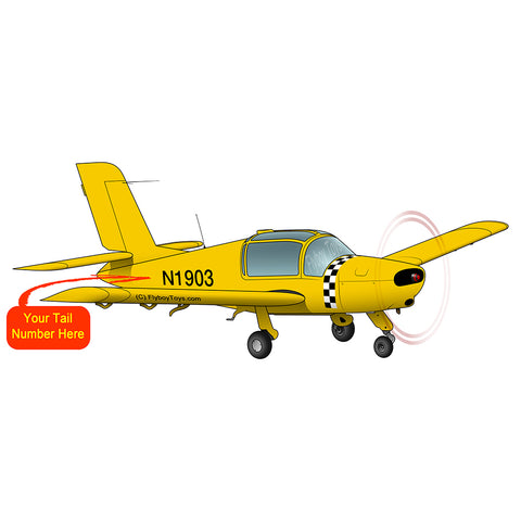 Airplane Design (Yellow/Black)  - AIRJF3DFI880B