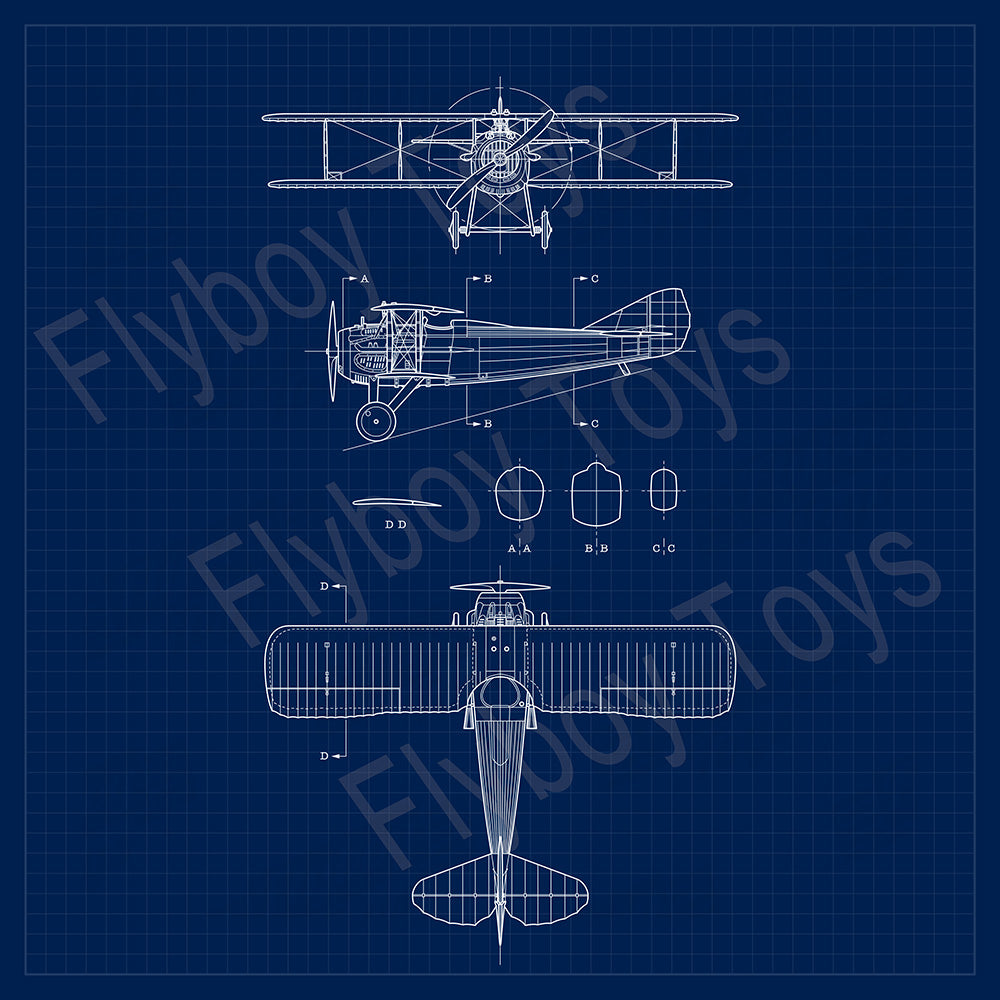 Airplane Blueprint Design - AIRJG1SXII-BP