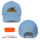 STOL Life Airplane Embroidered Baseball Cap - Personalized with Your N#