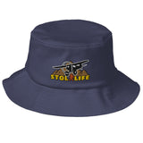 STOL Life Airplane Embroidered Flexfit Bucket Hat