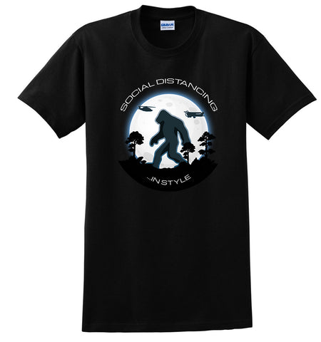 Social Distancing in Style Airplane Aviation T-Shirt
