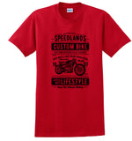 Speedlands Custom Bike Motorcycle T-shirt
