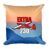 Extra 230 Airplane Throw Pillow Case Stuffed & Sewn