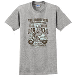 The Scooterist Vintage Motorcycle T-shirt