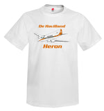 De Havilland DH-114 Heron Airplane T-Shirt - Personalized with Your N#