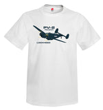Lockheed Harpoon PV-2 (Blue#2) Airplane T-Shirt - Personalized w/ Your N#