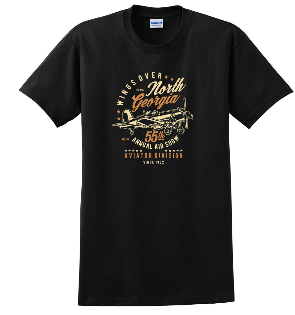 Wings Over North Georgia Airplane Aviation T-Shirt