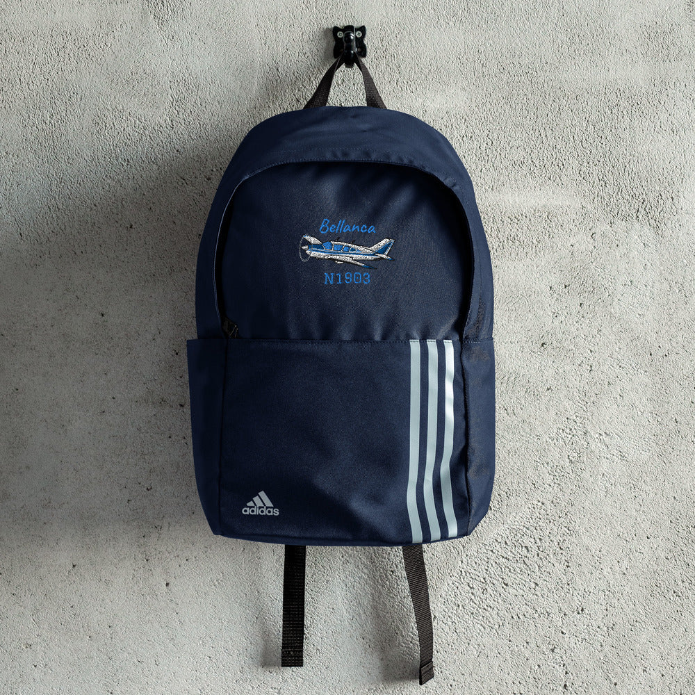 adidas custom backpack Custom Airplane Embroidered Adidas Backpack – Flyboy Toys