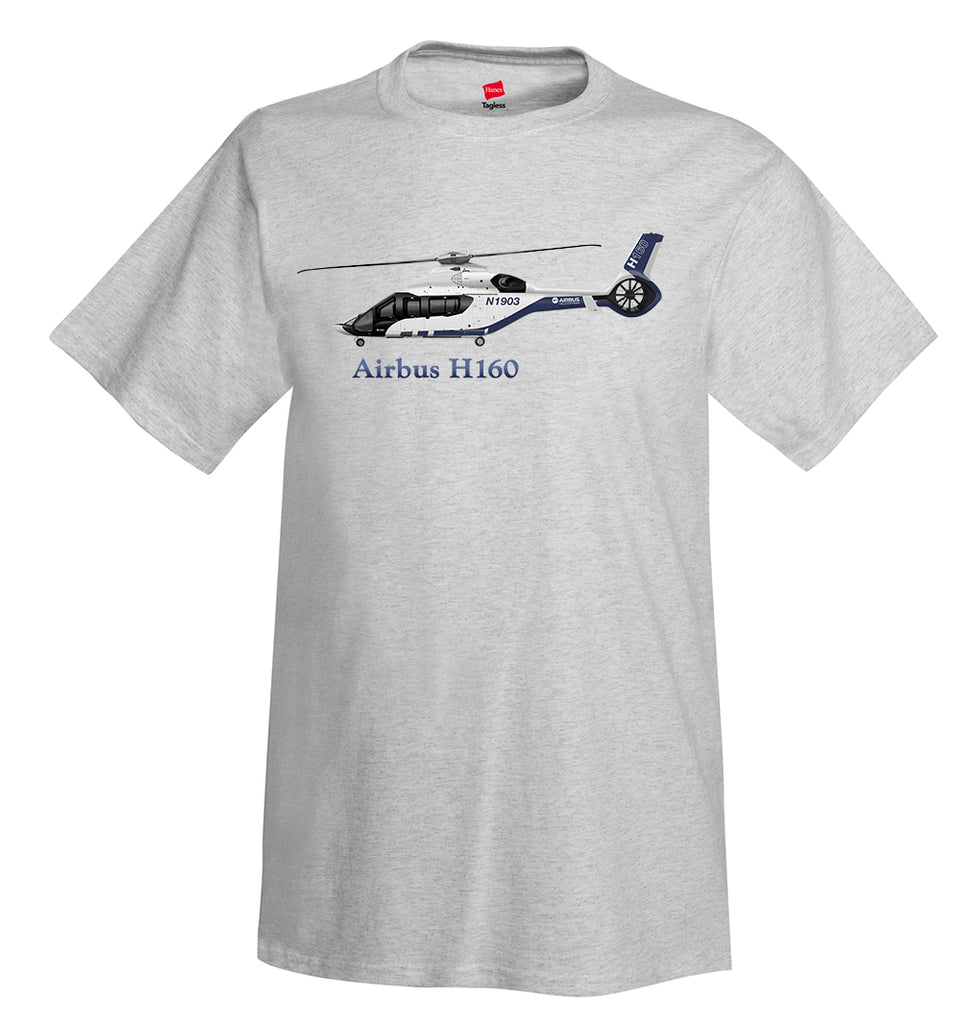 Airbus H160 Helicopter T-Shirt - Personalized with Your N#