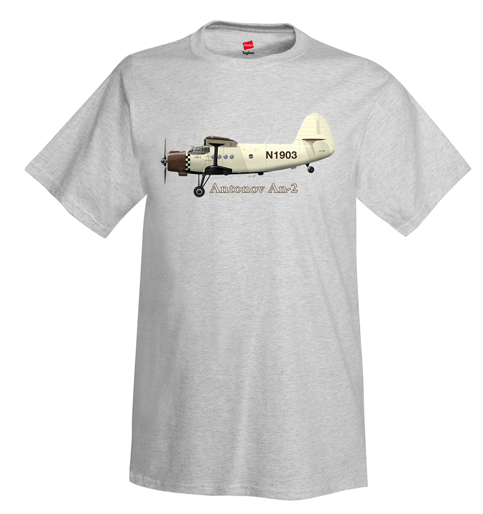Antonov An-2 Airplane T-Shirt - Personalized with Your N#