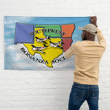 Custom Southwest Bon. Society All-Over Print Flag