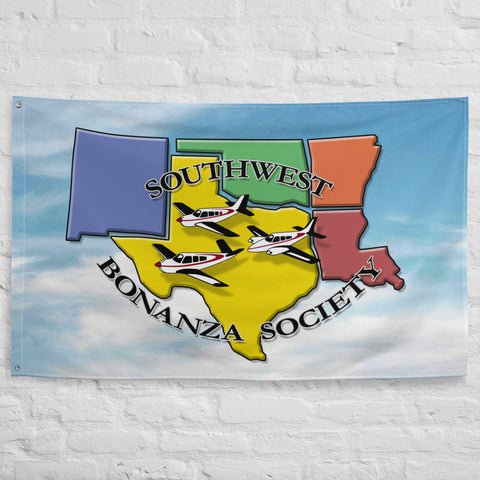 Custom Southwest Bon. Society All-Over Print Flag