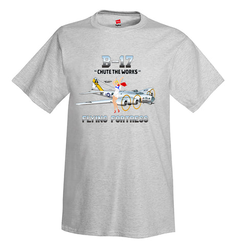 Boeing B-17 Flying Fortress Airplane T-Shirt - Personalized w/ Your N#