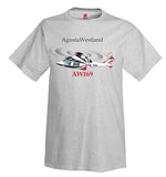AgustaWestland AW169 Helicopter T-Shirt - Personalized with Your N#