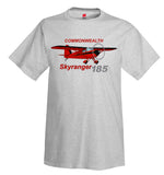 Commonwealth Skyranger 185 Airplane T-Shirt - Personalized with Your N#