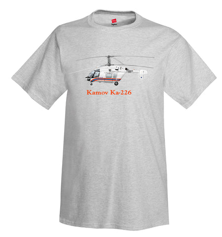 Kamov Ka-226 Helicopter T-Shirt - Personalized with Your N#