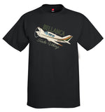 Bellanca Turbo Viking (Brown/Green) Airplane T-Shirt - Personalized w/ Your N#