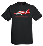 British Aerospace Hawk Mk132 Airplane T-Shirt - Personalized with Your N#
