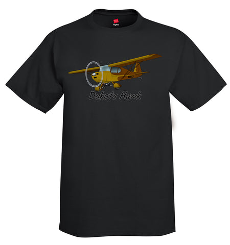 Fisher Dakota Hawk Airplane T-Shirt - Personalized with Your N#