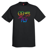 I Love You Airplane Aviation T-Shirt