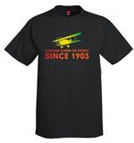 Looking Down On People Airplane Aviation T-Shirt