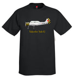 Yakovlev Yak-52 Airplane T-Shirt - Personalized with Your N#