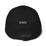 Airplane Embroidered Classic Dad Cap (AIR35JJ182-R1) - Personalized