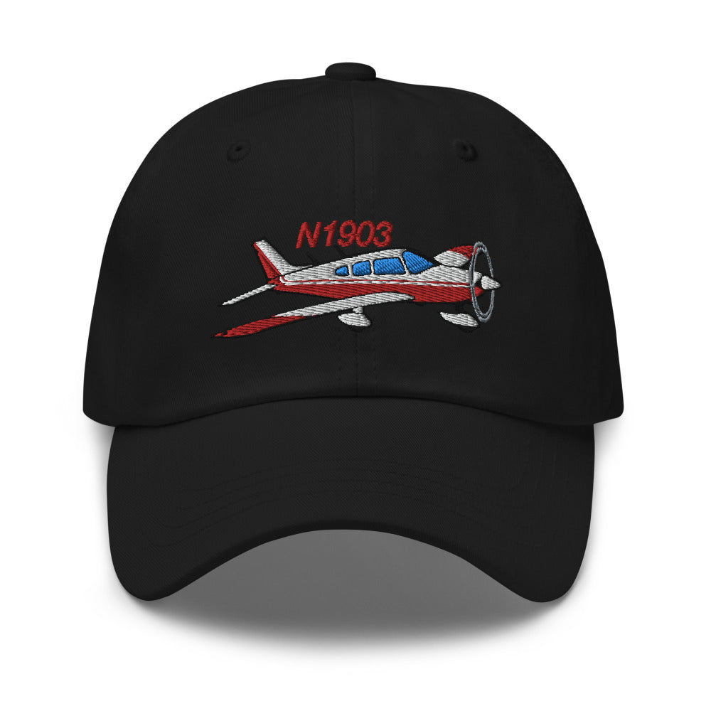 Airplane Embroidered Custom Classic Cap (AIRG9G1I3II-M2) - Add your N#