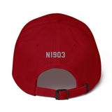 Socata TBM 700 Airplane Embroidered Classic Dad Cap (AIRJF3K2D700-BR1) - Personalized w/ Your N#